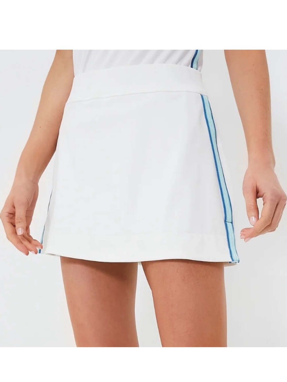 Tuckernuck TNUCK SPORT Lisbon Stripe  Pique Elena Tennis Skirt. Size Medium.